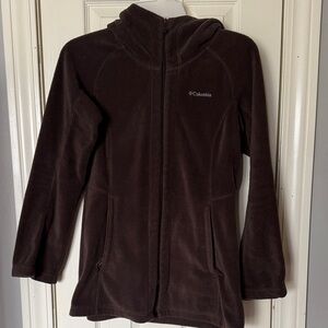 Columbia womens Dark Brown Fleece Jacket